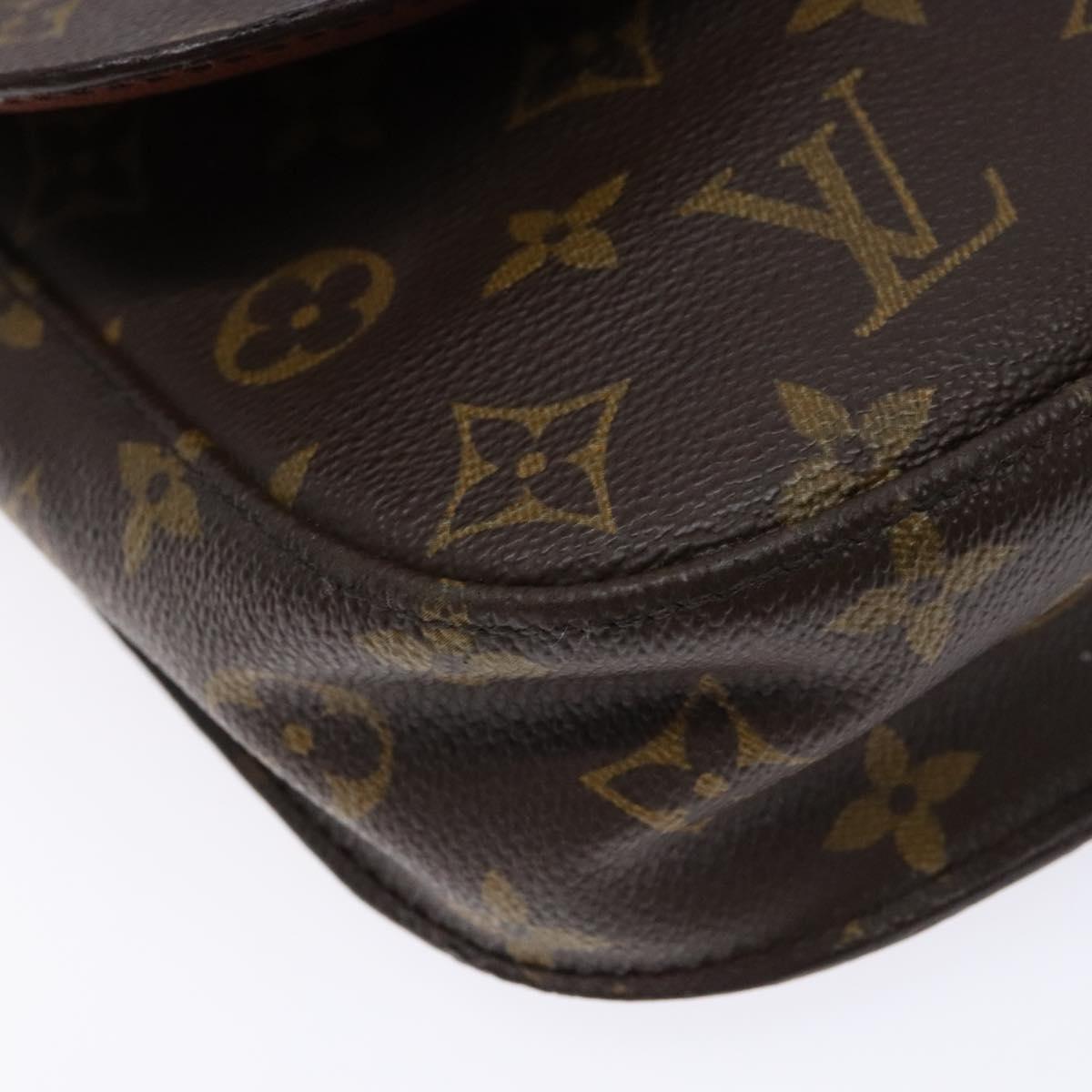 LOUIS VUITTON Monogram Monogram Saint Cloud MM Shoulder Bag M51243 Auth 135106