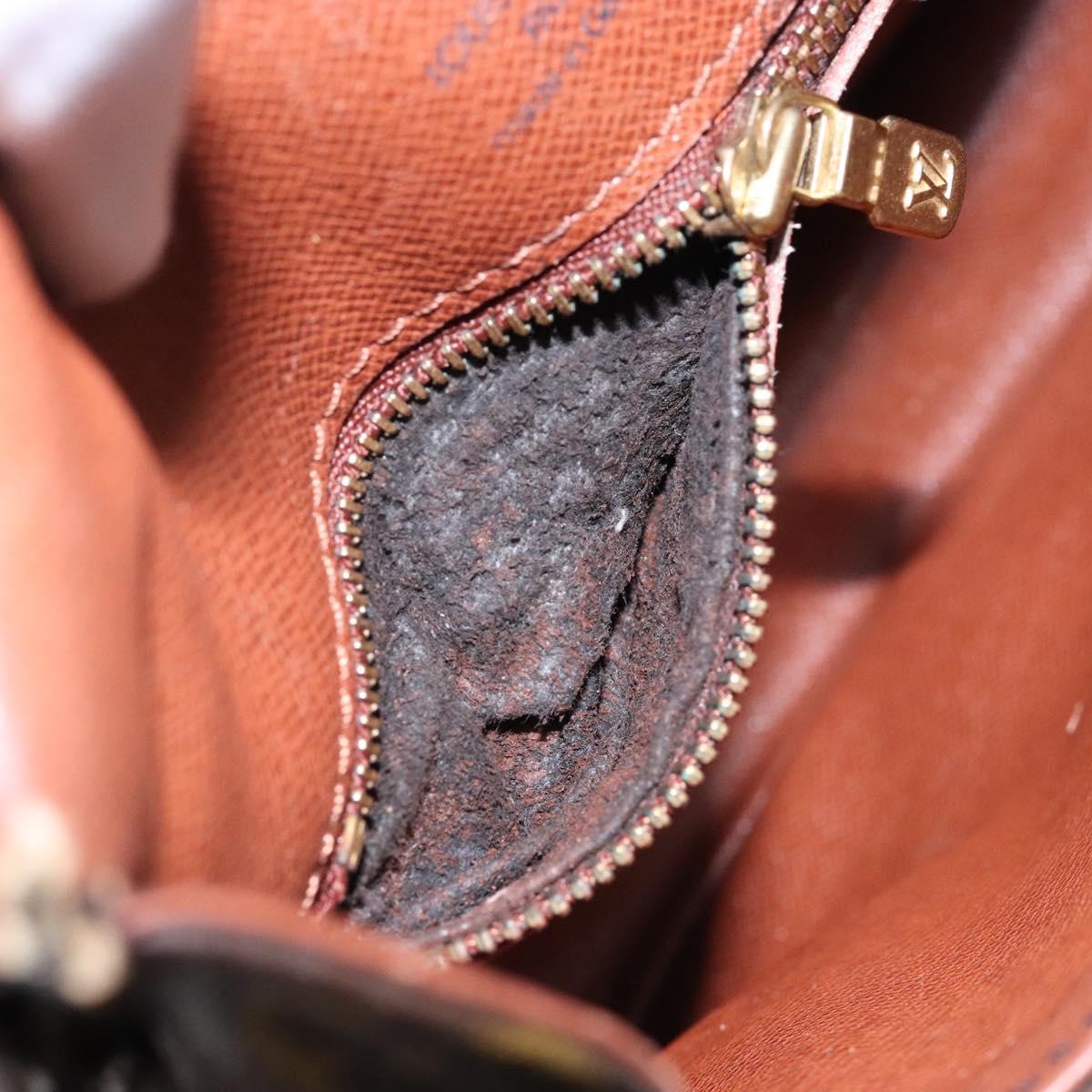 LOUIS VUITTON Monogram Monogram Saint Cloud MM Shoulder Bag M51243 Auth 135106