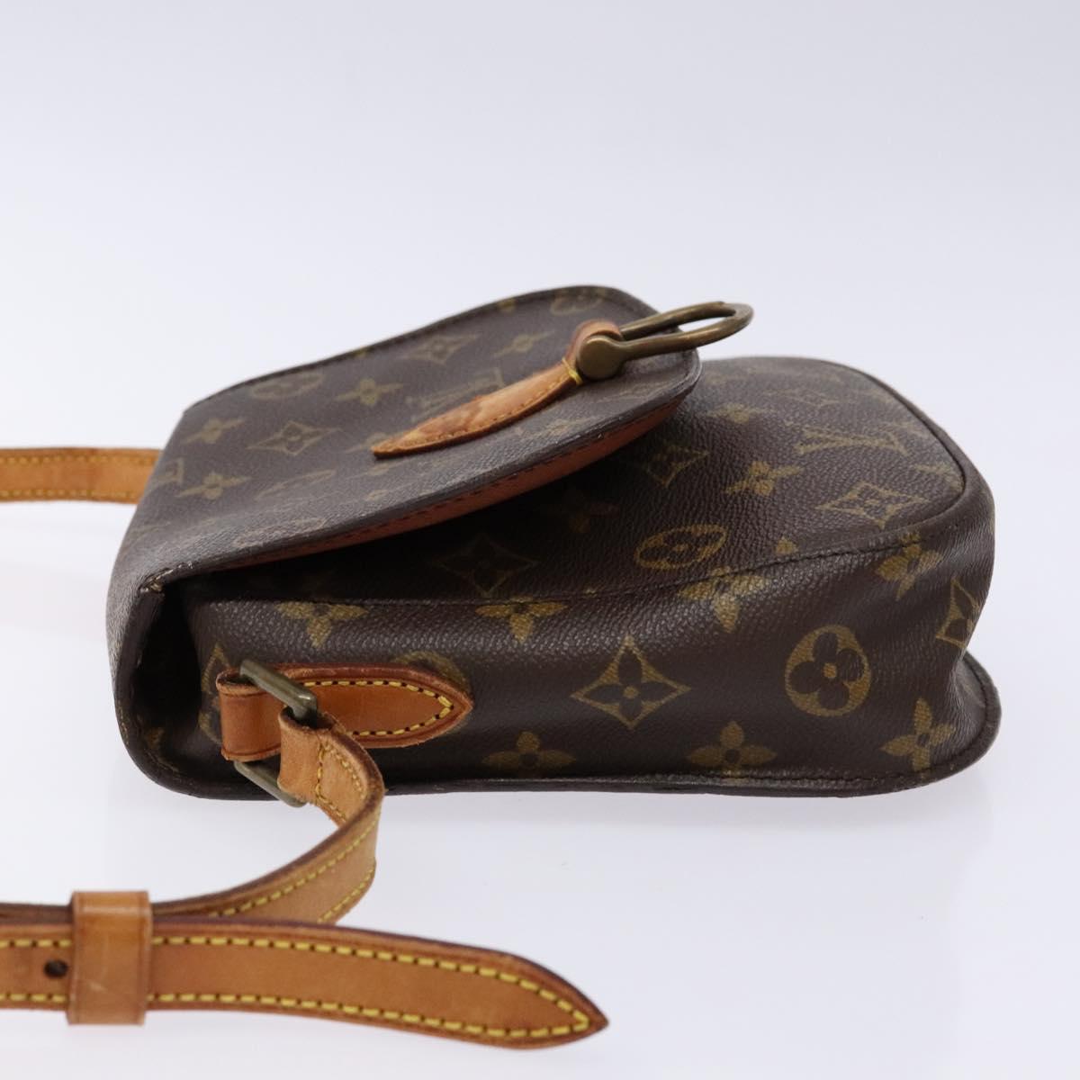 LOUIS VUITTON Monogram Monogram Saint Cloud MM Shoulder Bag M51243 Auth 135106