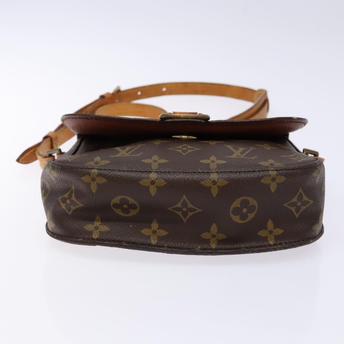 LOUIS VUITTON Monogram Monogram Saint Cloud MM Shoulder Bag M51243 Auth 135106