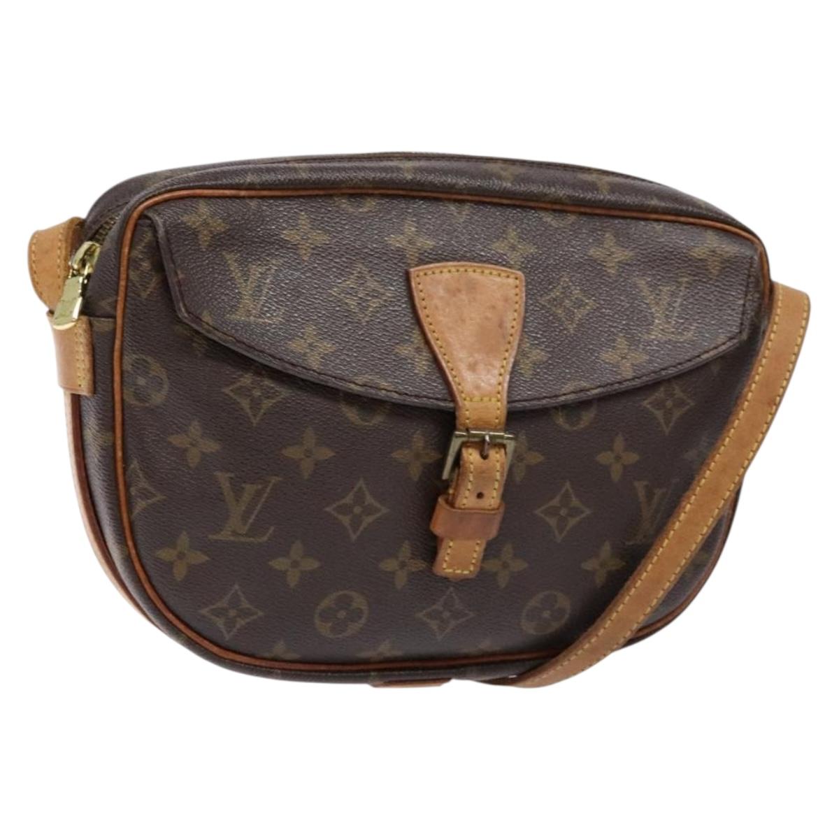 LOUIS VUITTON Monogram Jeune Fille MM Shoulder Bag M51226 LV Auth 135107