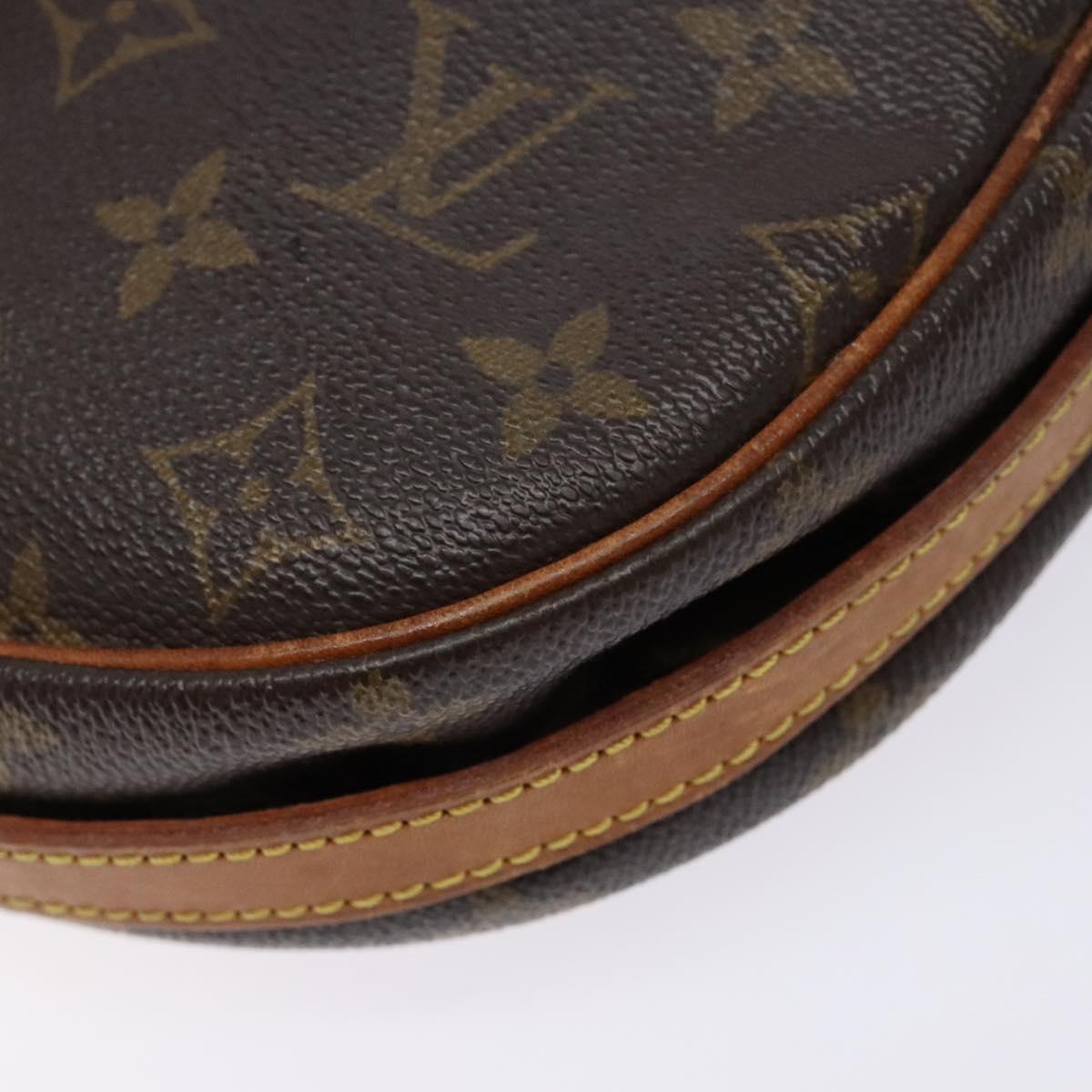 LOUIS VUITTON Monogram Jeune Fille MM Shoulder Bag M51226 LV Auth 135107