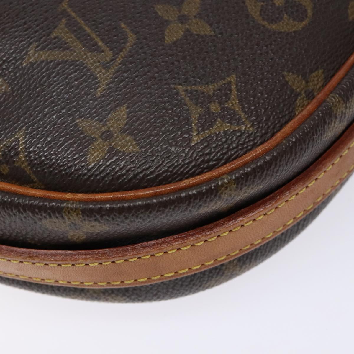 LOUIS VUITTON Monogram Jeune Fille MM Shoulder Bag M51226 LV Auth 135107