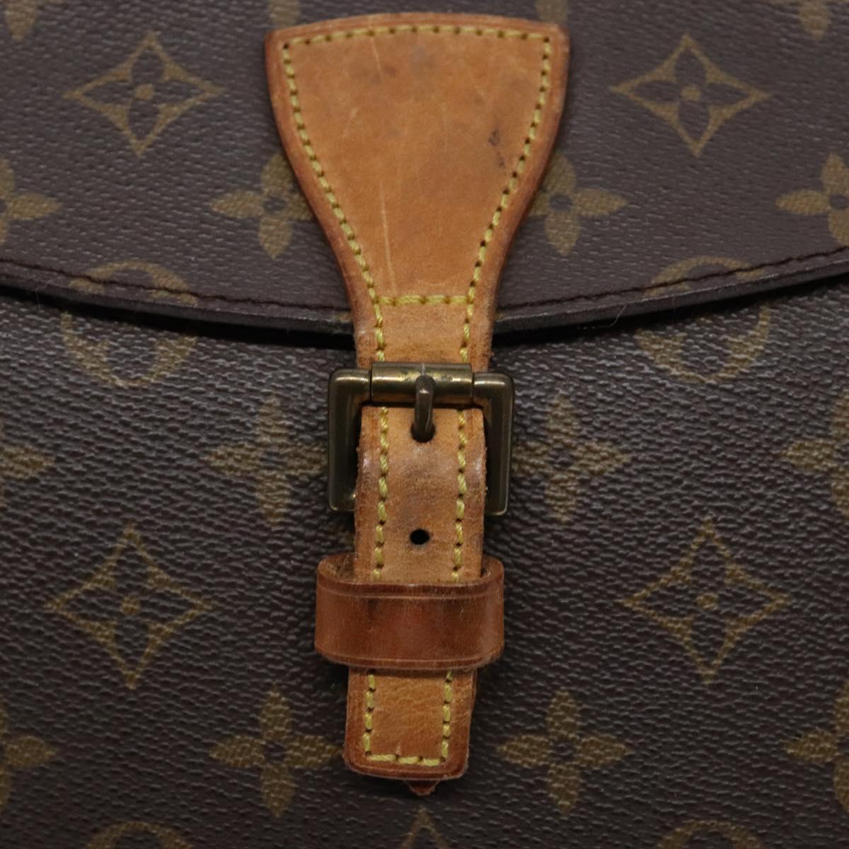 LOUIS VUITTON Monogram Jeune Fille MM Shoulder Bag M51226 LV Auth 135107