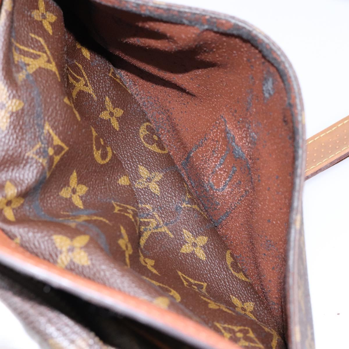 LOUIS VUITTON Monogram Jeune Fille MM Shoulder Bag M51226 LV Auth 135107