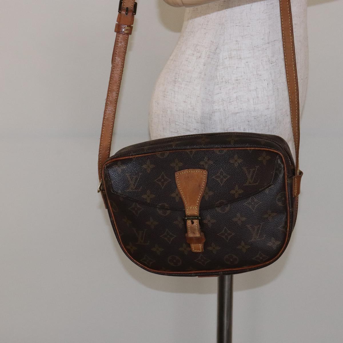 LOUIS VUITTON Monogram Jeune Fille MM Shoulder Bag M51226 LV Auth 135107