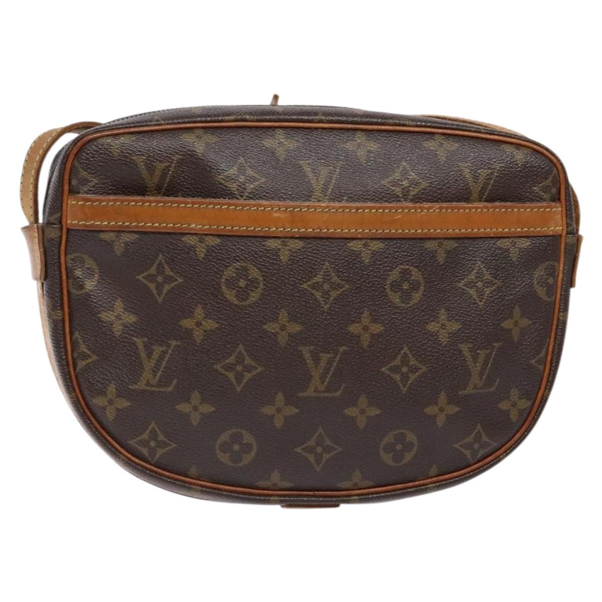LOUIS VUITTON Monogram Jeune Fille MM Shoulder Bag M51226 LV Auth 135107