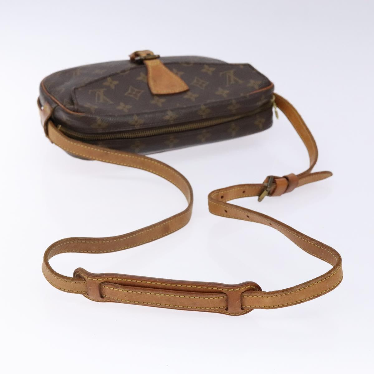 LOUIS VUITTON Monogram Jeune Fille MM Shoulder Bag M51226 LV Auth 135107