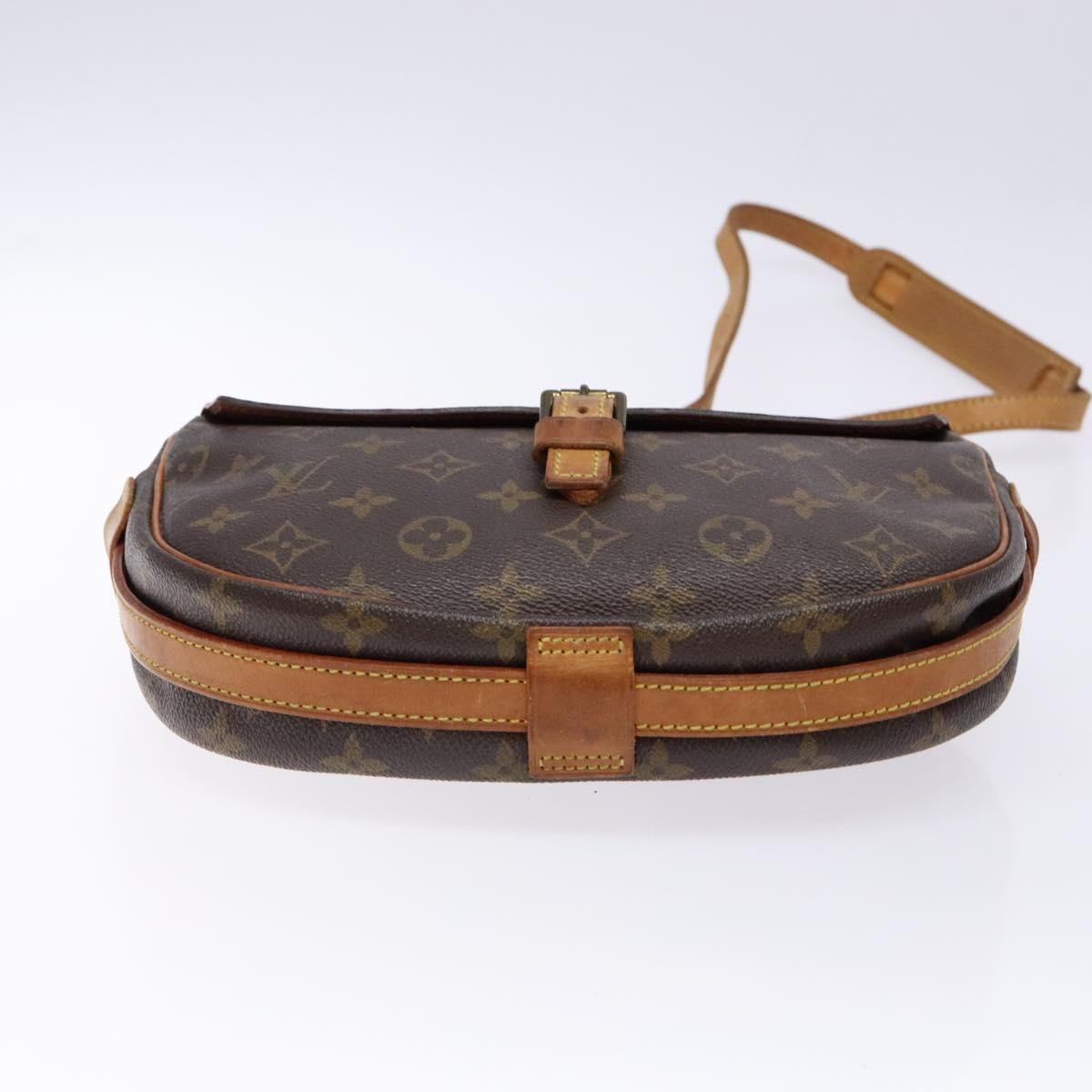 LOUIS VUITTON Monogram Jeune Fille MM Shoulder Bag M51226 LV Auth 135107