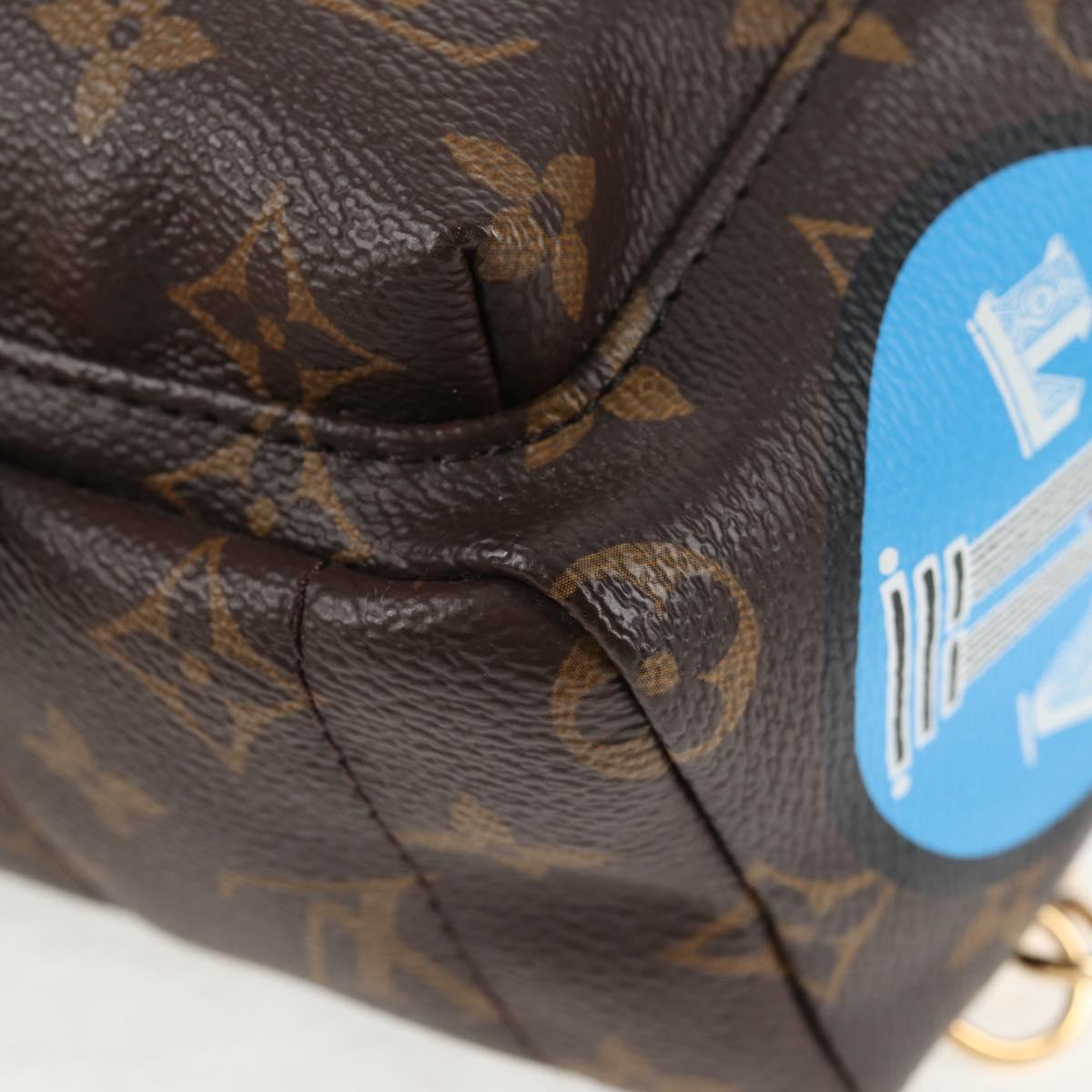 LOUIS VUITTON Monogram World Tour Palm Springs Shoulder Bag M42971 Auth 135119SAM