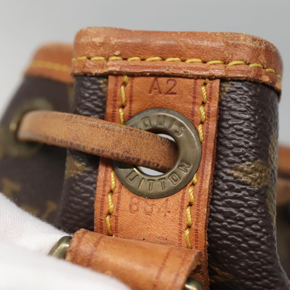 LOUIS VUITTON Monogram Noe Shoulder Bag M42224 LV Auth 135124