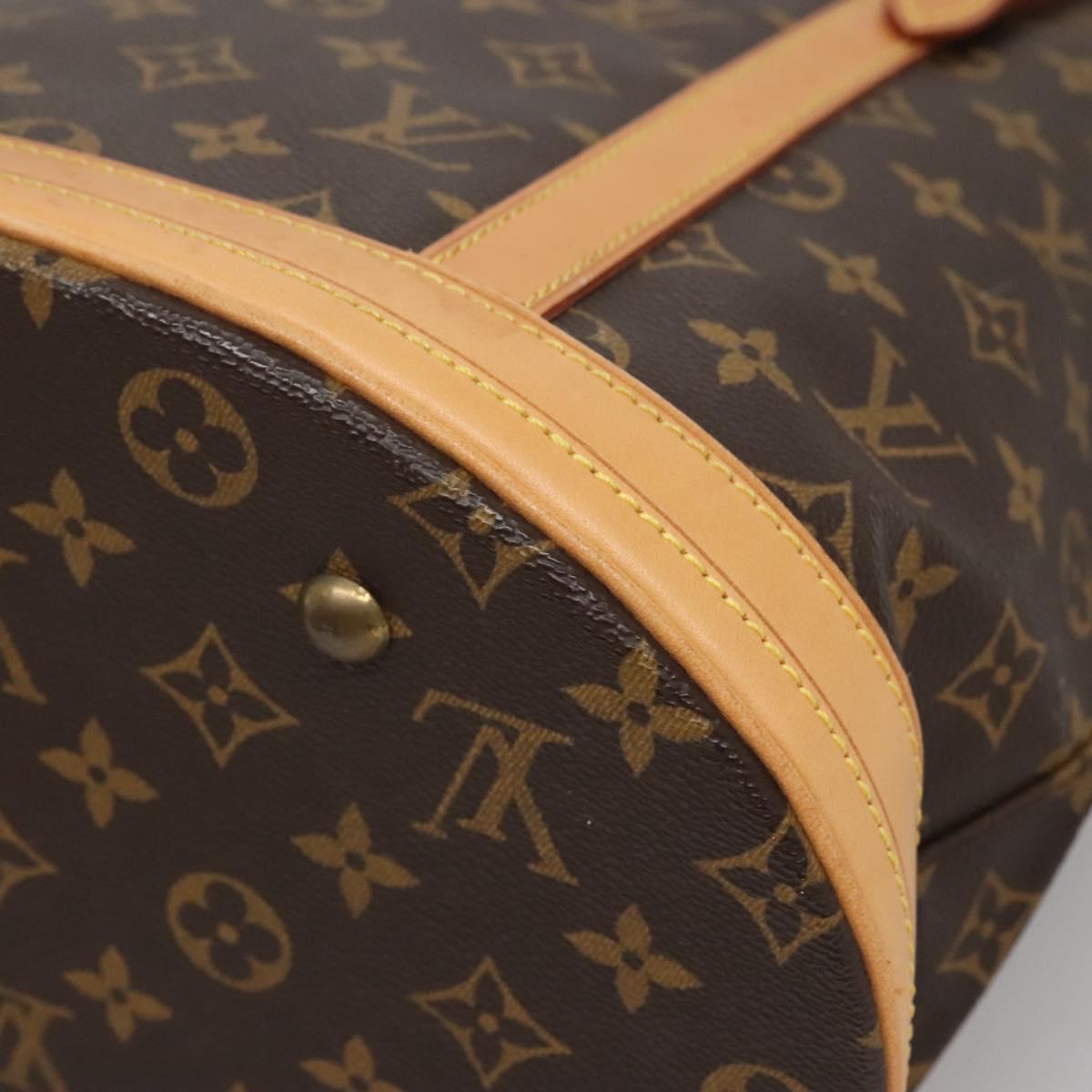 LOUIS VUITTON Monogram Bucket GM Shoulder Bag M42236 LV Auth 135127