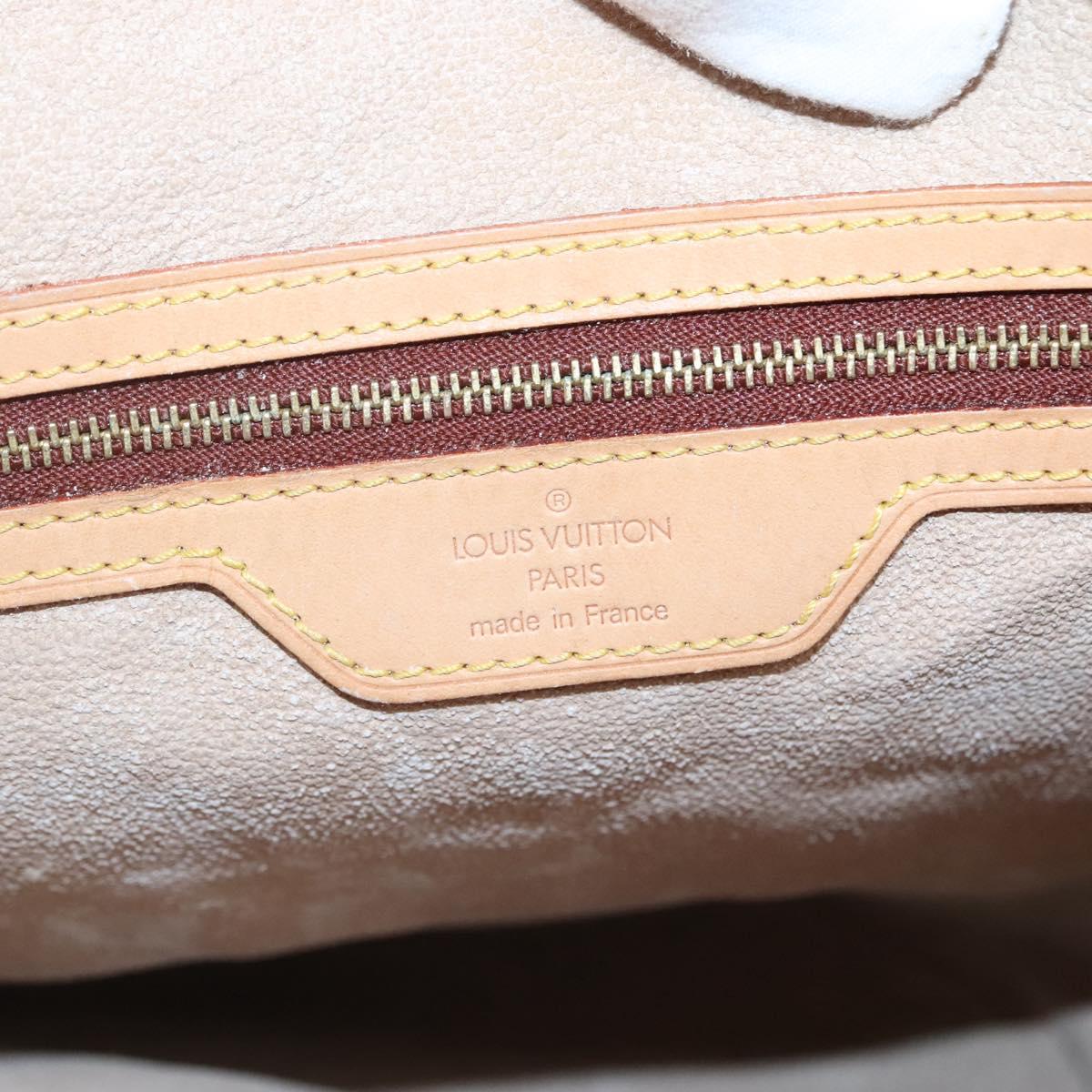 LOUIS VUITTON Monogram Bucket GM Shoulder Bag M42236 LV Auth 135127