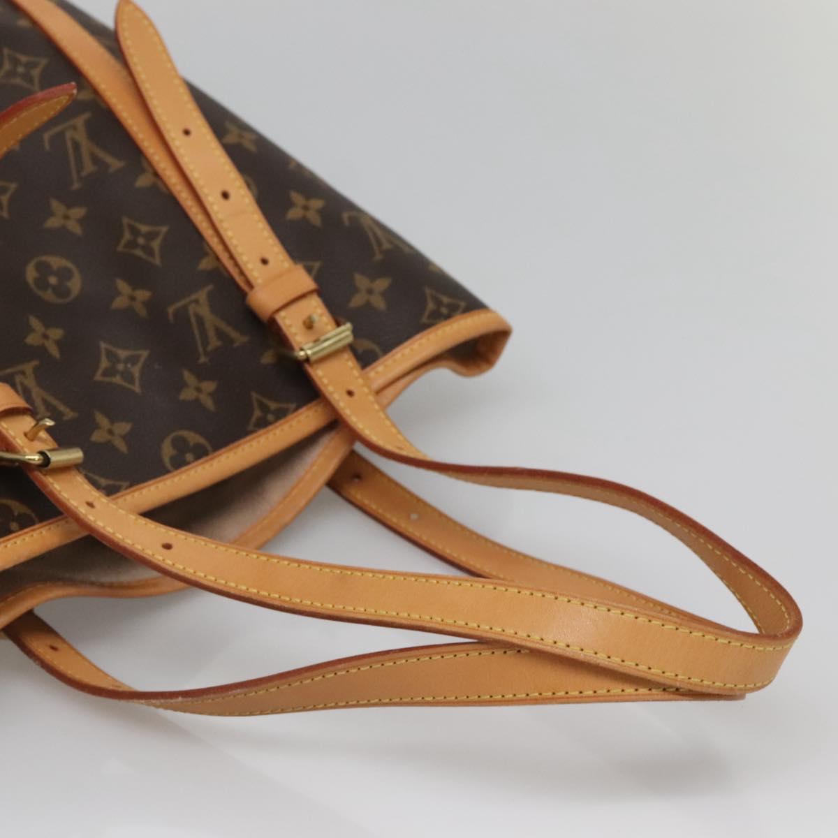 LOUIS VUITTON Monogram Bucket GM Shoulder Bag M42236 LV Auth 135127