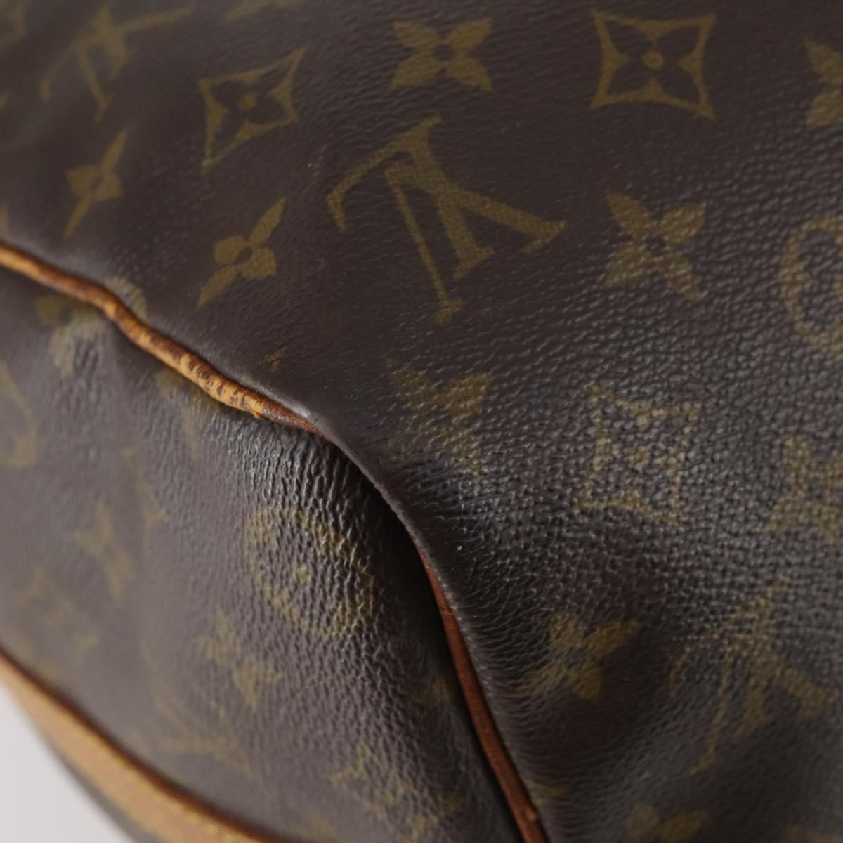 LOUIS VUITTON Monogram Keepall Bandouliere 45 Boston Bag M41418 LV Auth 135131