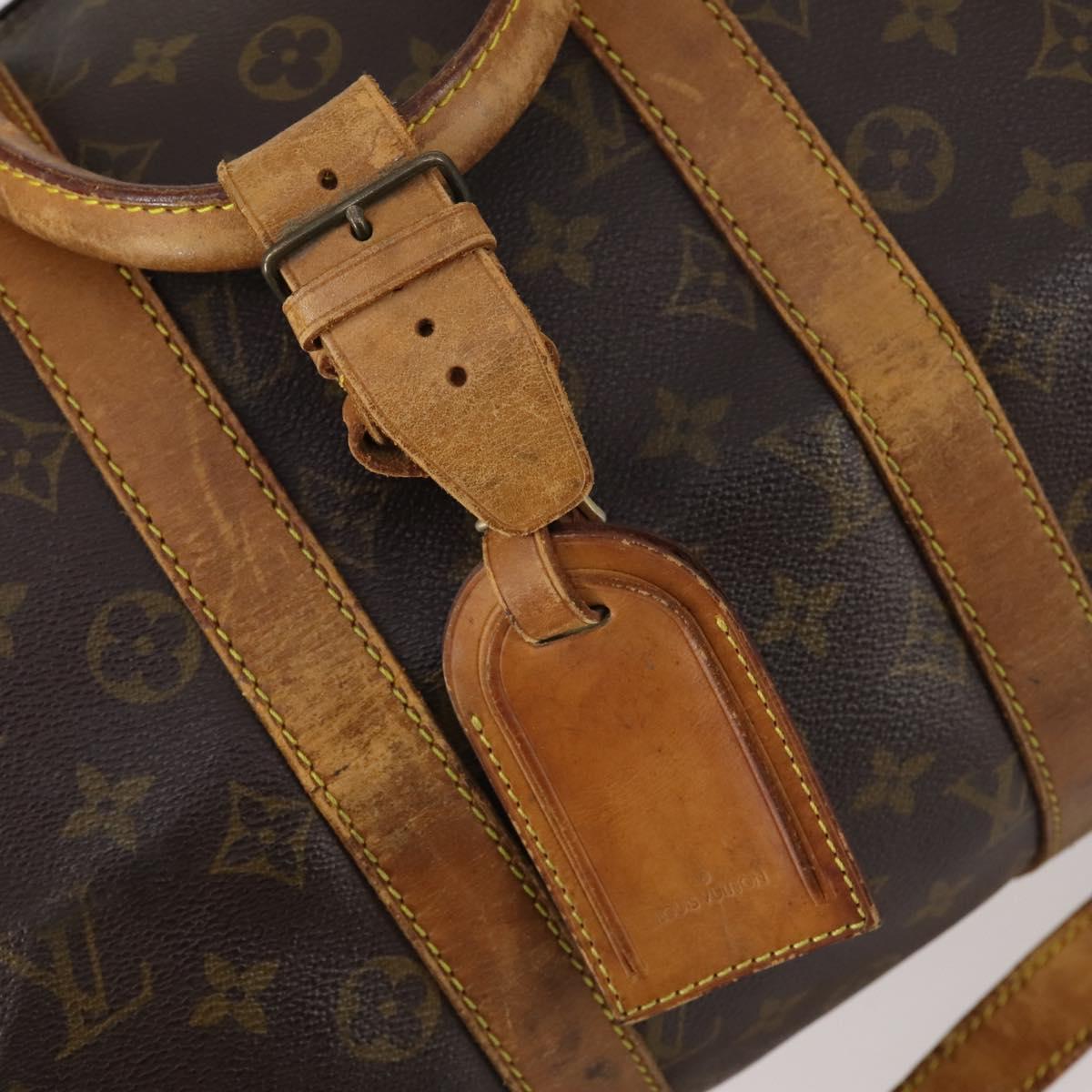 LOUIS VUITTON Monogram Keepall Bandouliere 45 Boston Bag M41418 LV Auth 135131