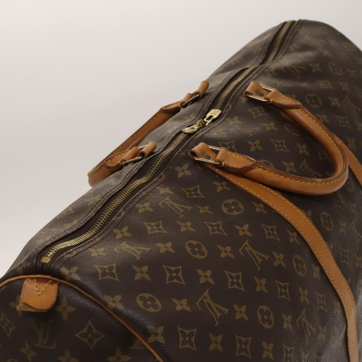 LOUIS VUITTON Monogram Keepall 60 Boston Bag M41422 LV Auth 135145