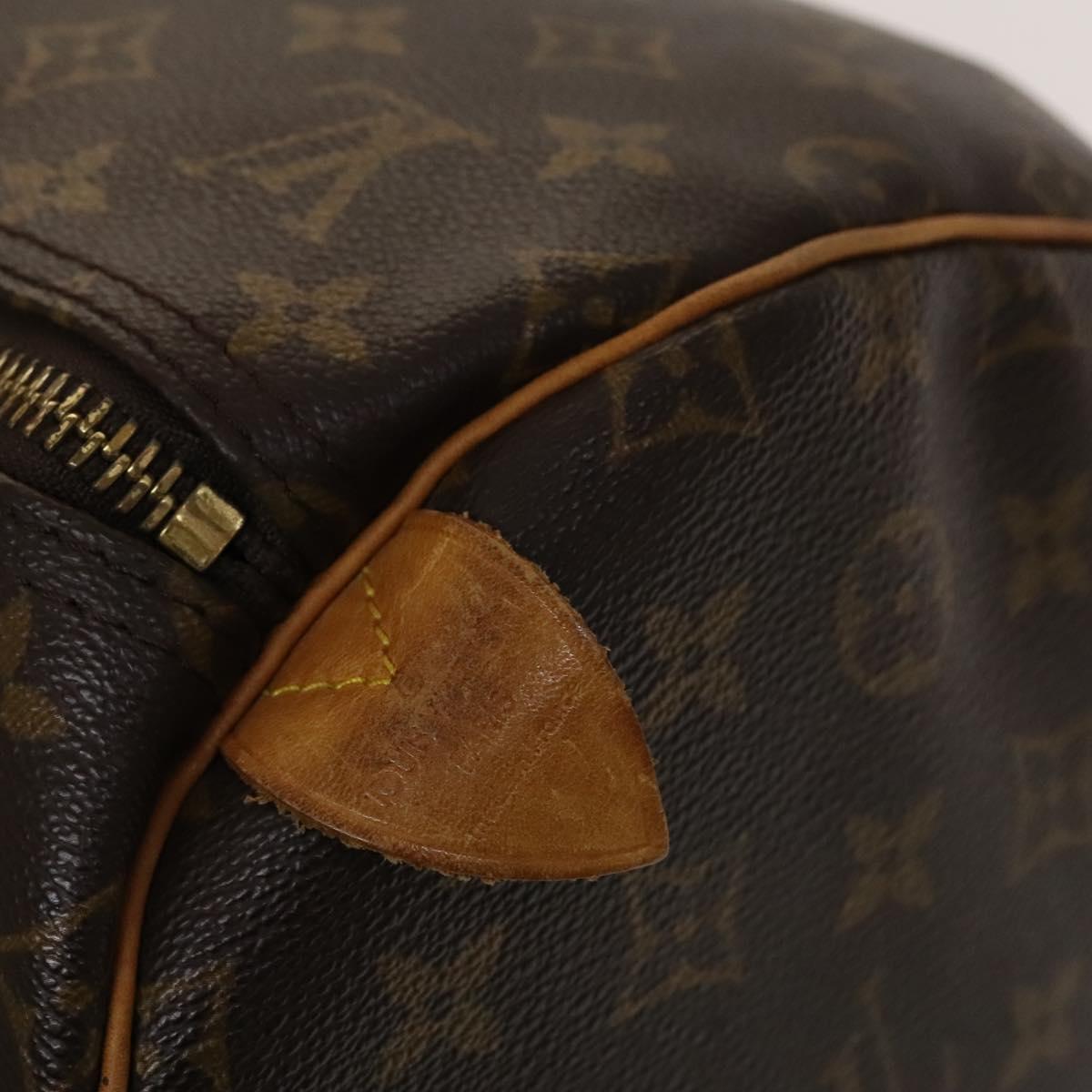 LOUIS VUITTON Monogram Keepall 55 Boston Bag M41424 LV Auth 135146
