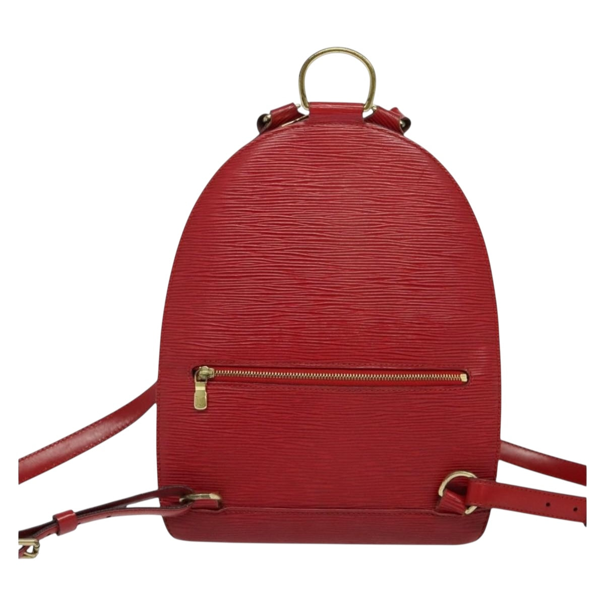 LOUIS VUITTON Epi Mabillon Backpack Castilian Red M52237 LV Auth 135157