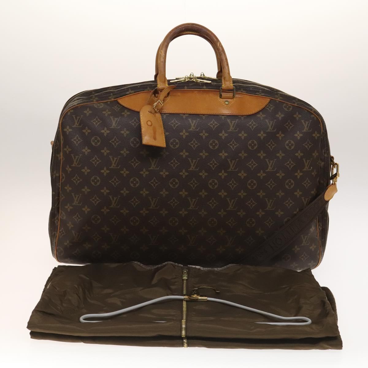 LOUIS VUITTON Monogram Alize de Poche Boston Bag 2way M41392 LV Auth 135159