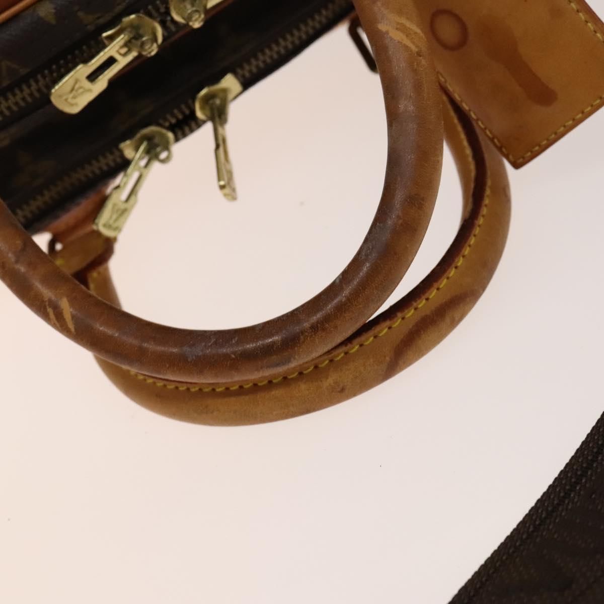 LOUIS VUITTON Monogram Alize de Poche Boston Bag 2way M41392 LV Auth 135159
