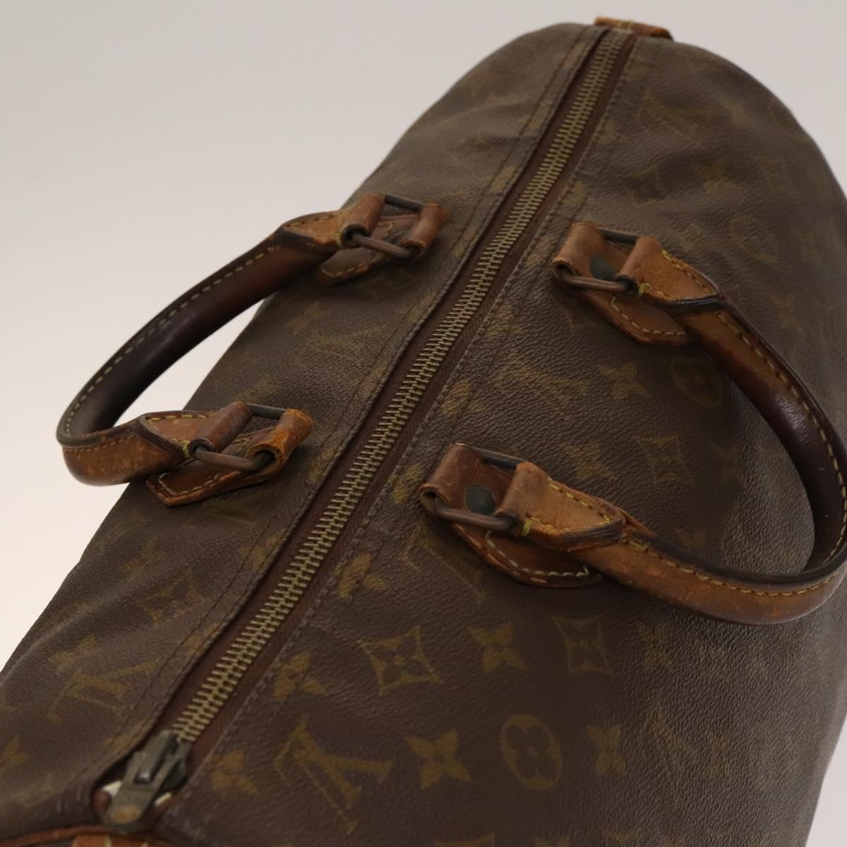 LOUIS VUITTON Monogram Speedy 40 Hand Bag M41522 LV Auth 135172
