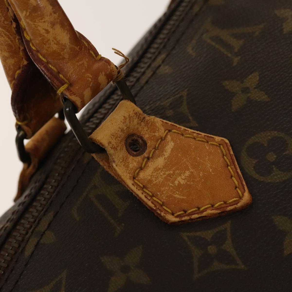 LOUIS VUITTON Monogram Speedy 40 Hand Bag M41522 LV Auth 135173