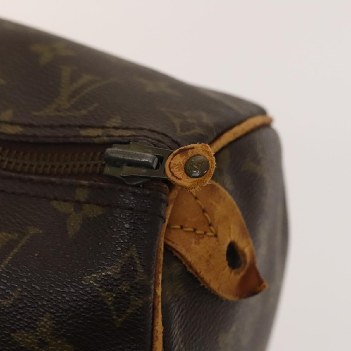 LOUIS VUITTON Monogram Speedy 40 Hand Bag M41522 LV Auth 135173
