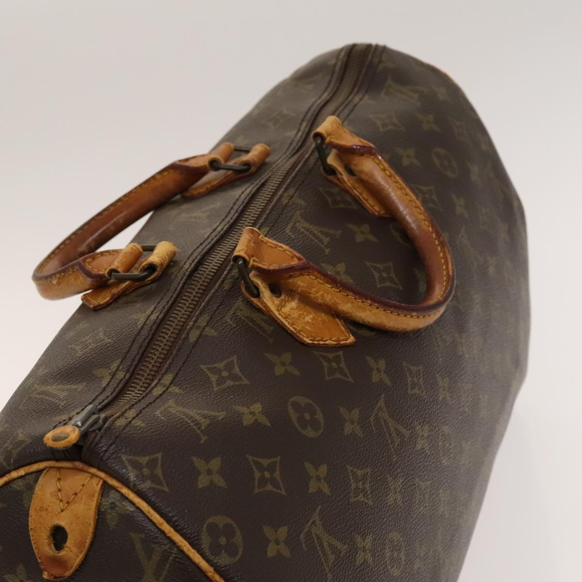 LOUIS VUITTON Monogram Speedy 40 Hand Bag M41522 LV Auth 135173