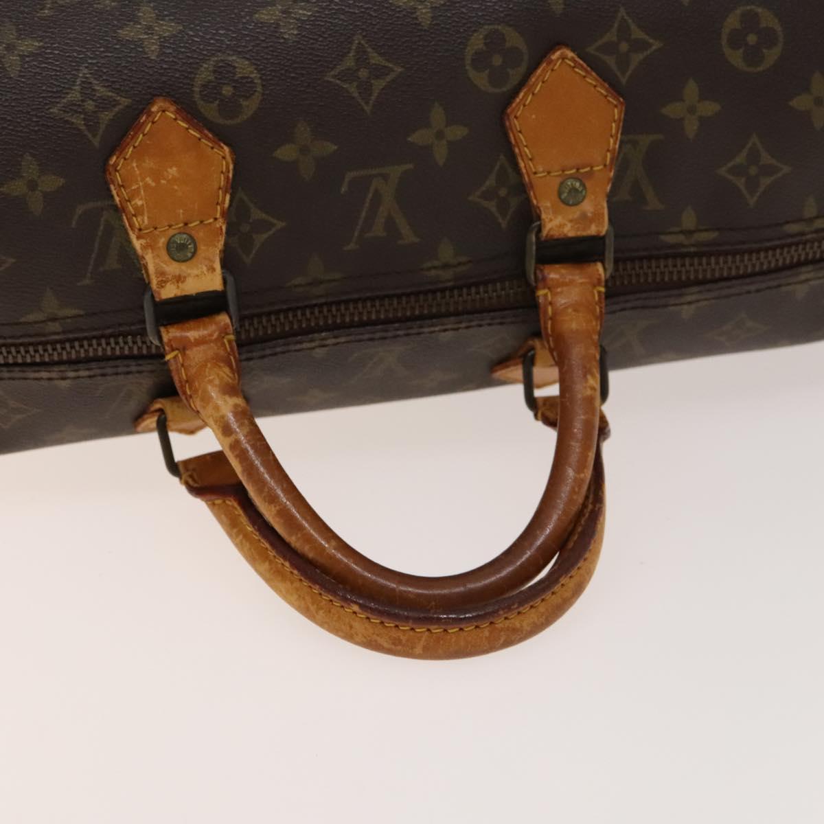 LOUIS VUITTON Monogram Speedy 40 Hand Bag M41522 LV Auth 135173