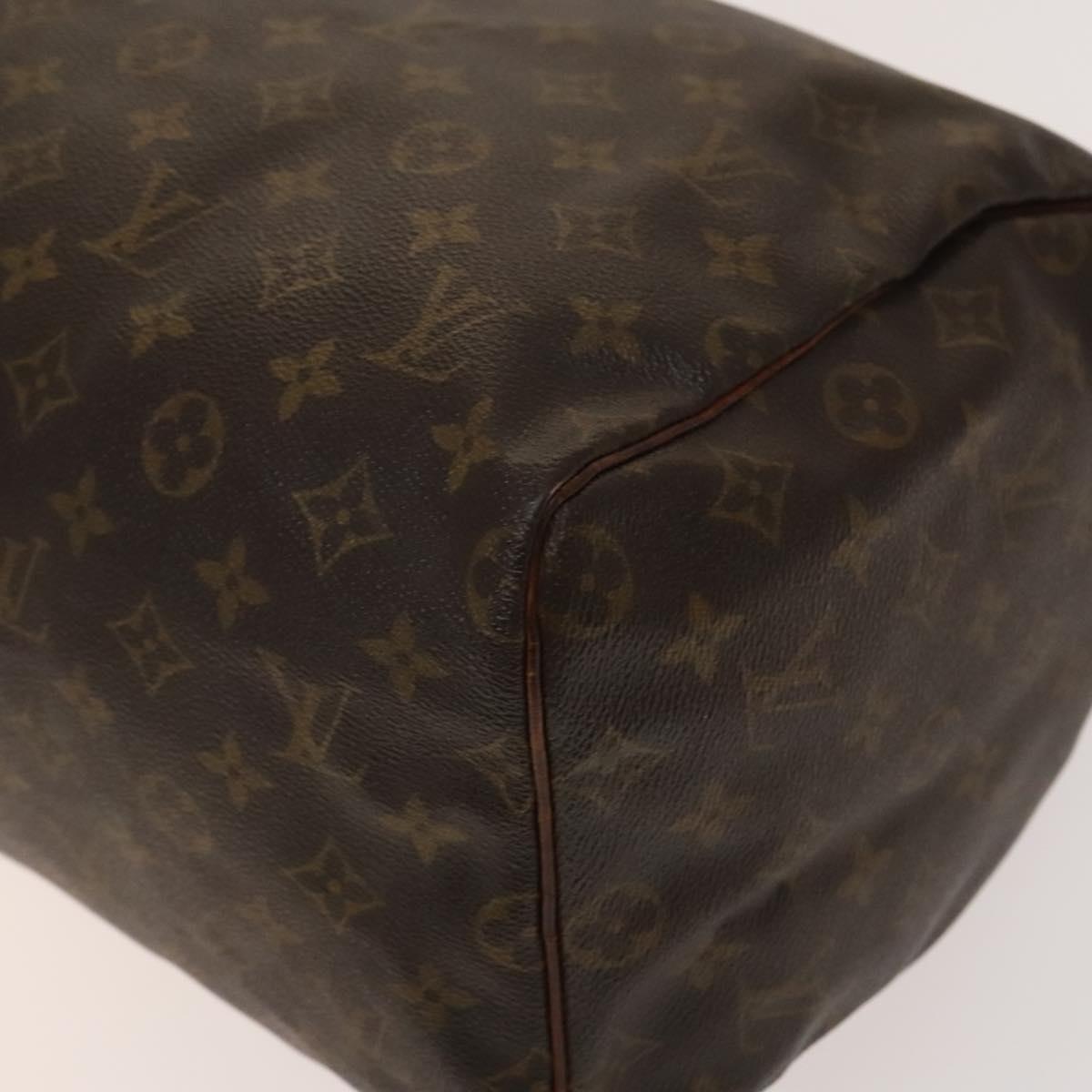 LOUIS VUITTON Monogram Speedy 40 Hand Bag M41522 LV Auth 135202