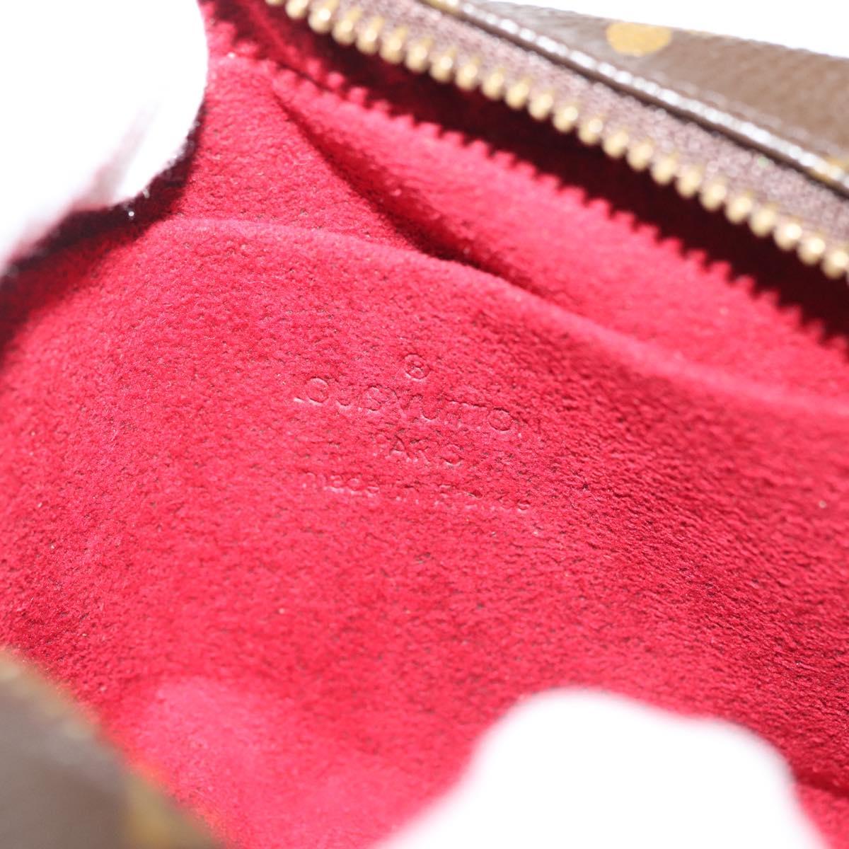 LOUIS VUITTON Monogram Trousse Wapity Pouch M58030 LV Auth 135218