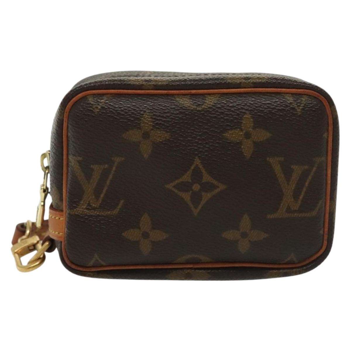LOUIS VUITTON Monogram Trousse Wapity Pouch M58030 LV Auth 135218