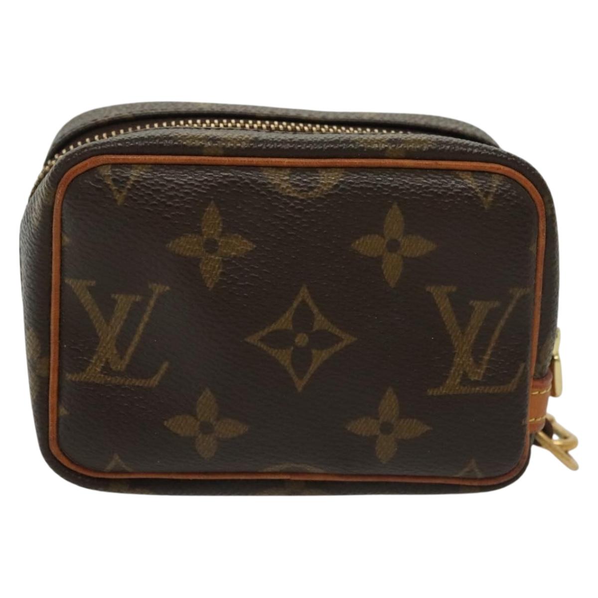 LOUIS VUITTON Monogram Trousse Wapity Pouch M58030 LV Auth 135218