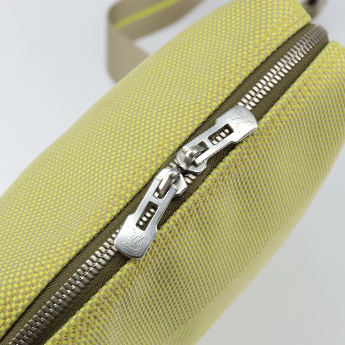 LOUIS VUITTON Damier Geant LV Cup Weatherly Bag Yellow M80636 LV Auth 135237