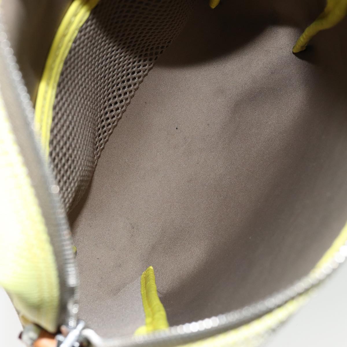 LOUIS VUITTON Damier Geant LV Cup Weatherly Bag Yellow M80636 LV Auth 135237