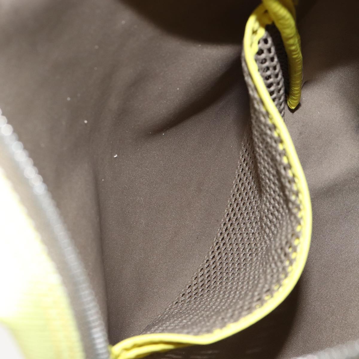 LOUIS VUITTON Damier Geant LV Cup Weatherly Bag Yellow M80636 LV Auth 135237