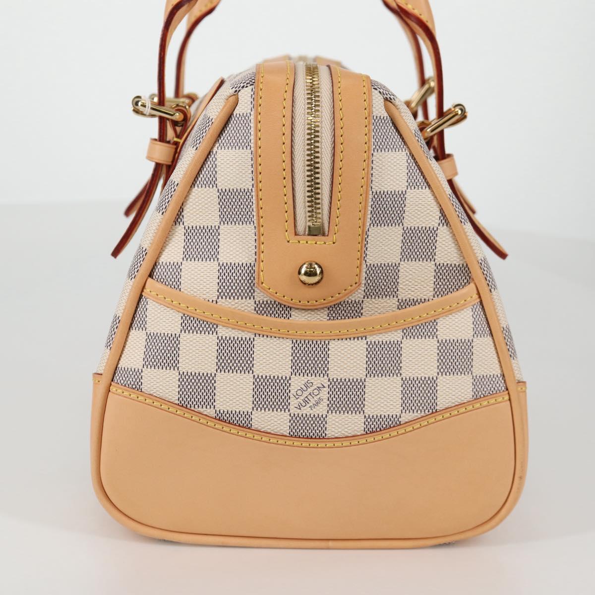 LOUIS VUITTON Damier Azur Berkeley Hand Bag N52001 LV Auth 135278M