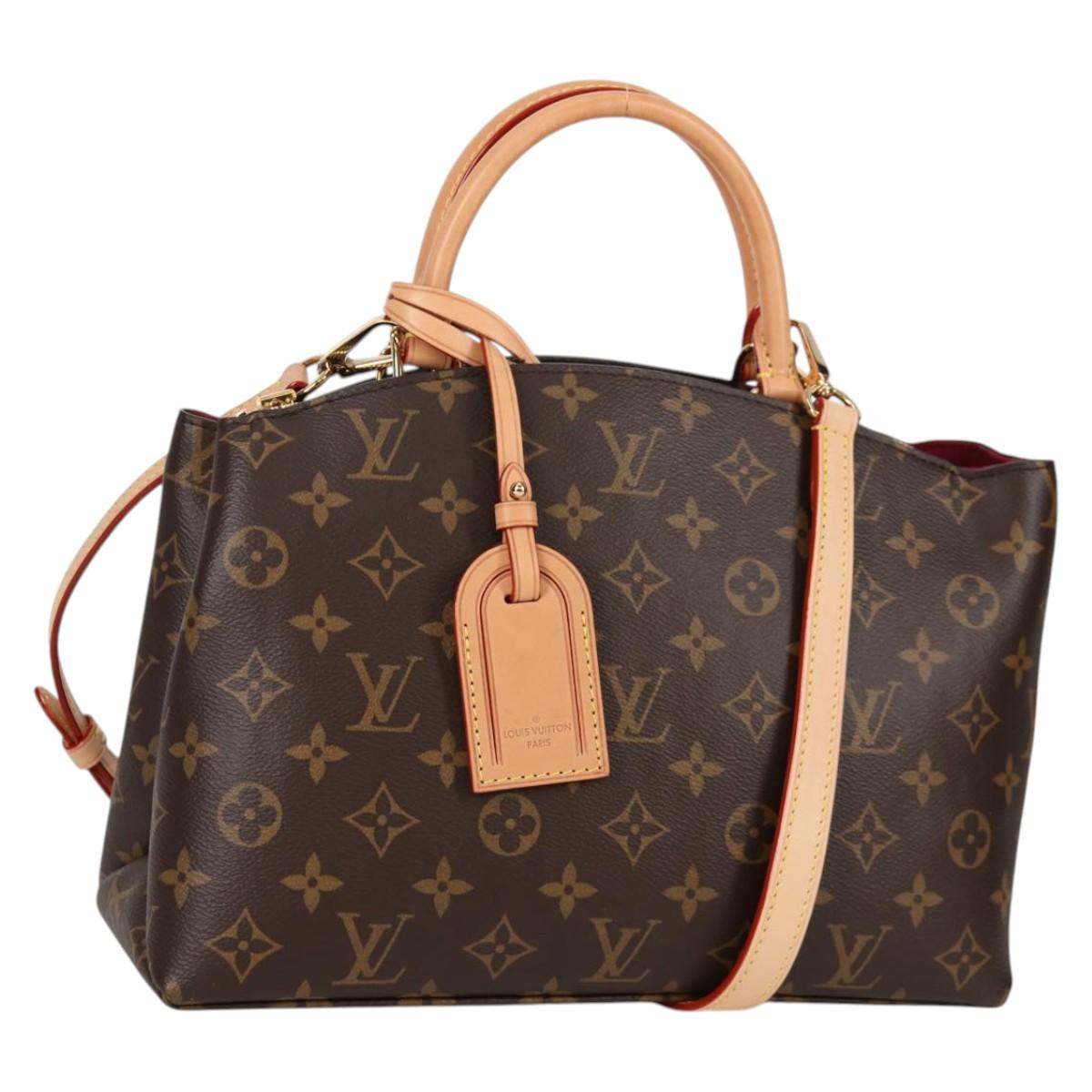 LOUIS VUITTON Monogram Petit Palais PM Hand Bag M45900 LV Auth 135281M
