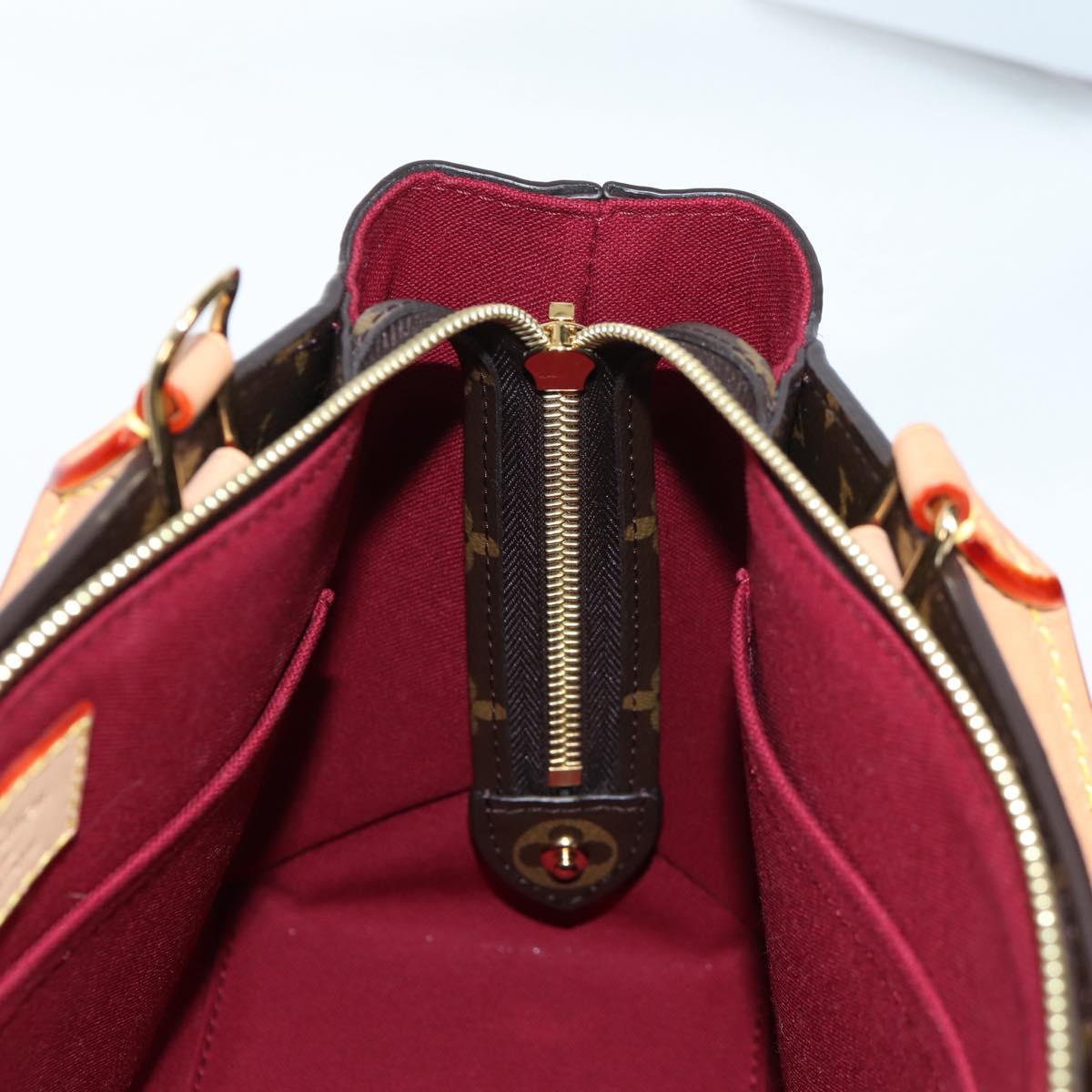 LOUIS VUITTON Monogram Petit Palais PM Hand Bag M45900 LV Auth 135281M