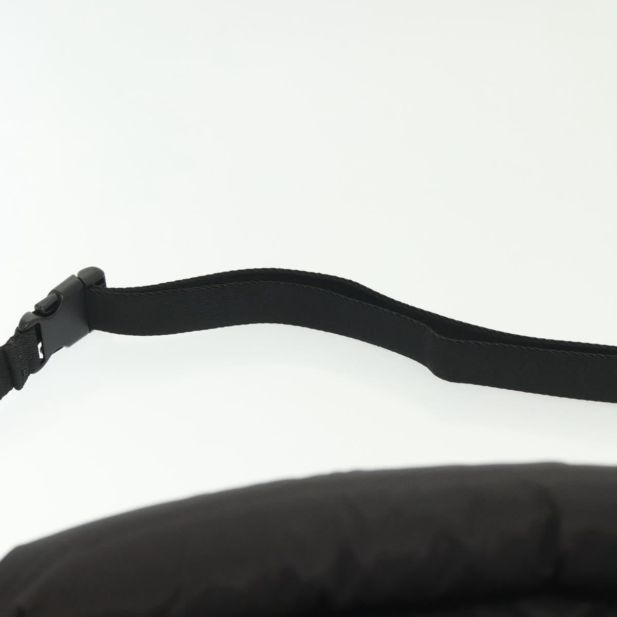 Moncler Waist bag Nylon Black Auth 135282