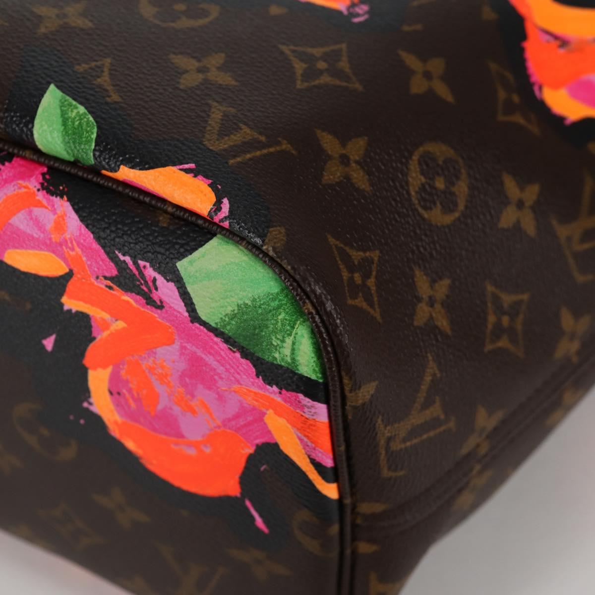 LOUIS VUITTON Monogram Rose Neverfull MM Tote Bag M48613 LV Auth 135291V