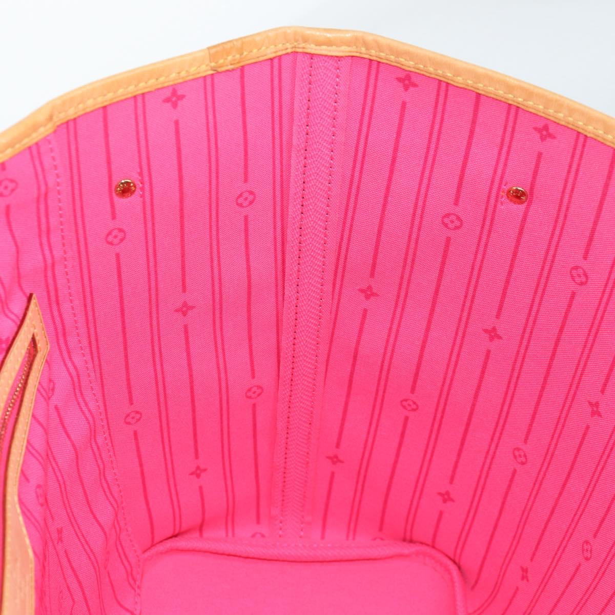 LOUIS VUITTON Monogram Rose Neverfull MM Tote Bag M48613 LV Auth 135291V