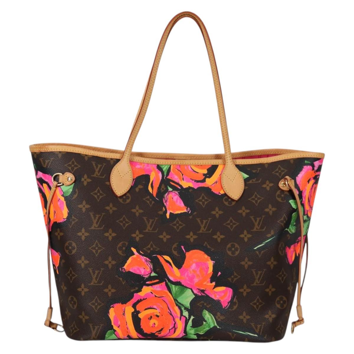 LOUIS VUITTON Monogram Rose Neverfull MM Tote Bag M48613 LV Auth 135291V