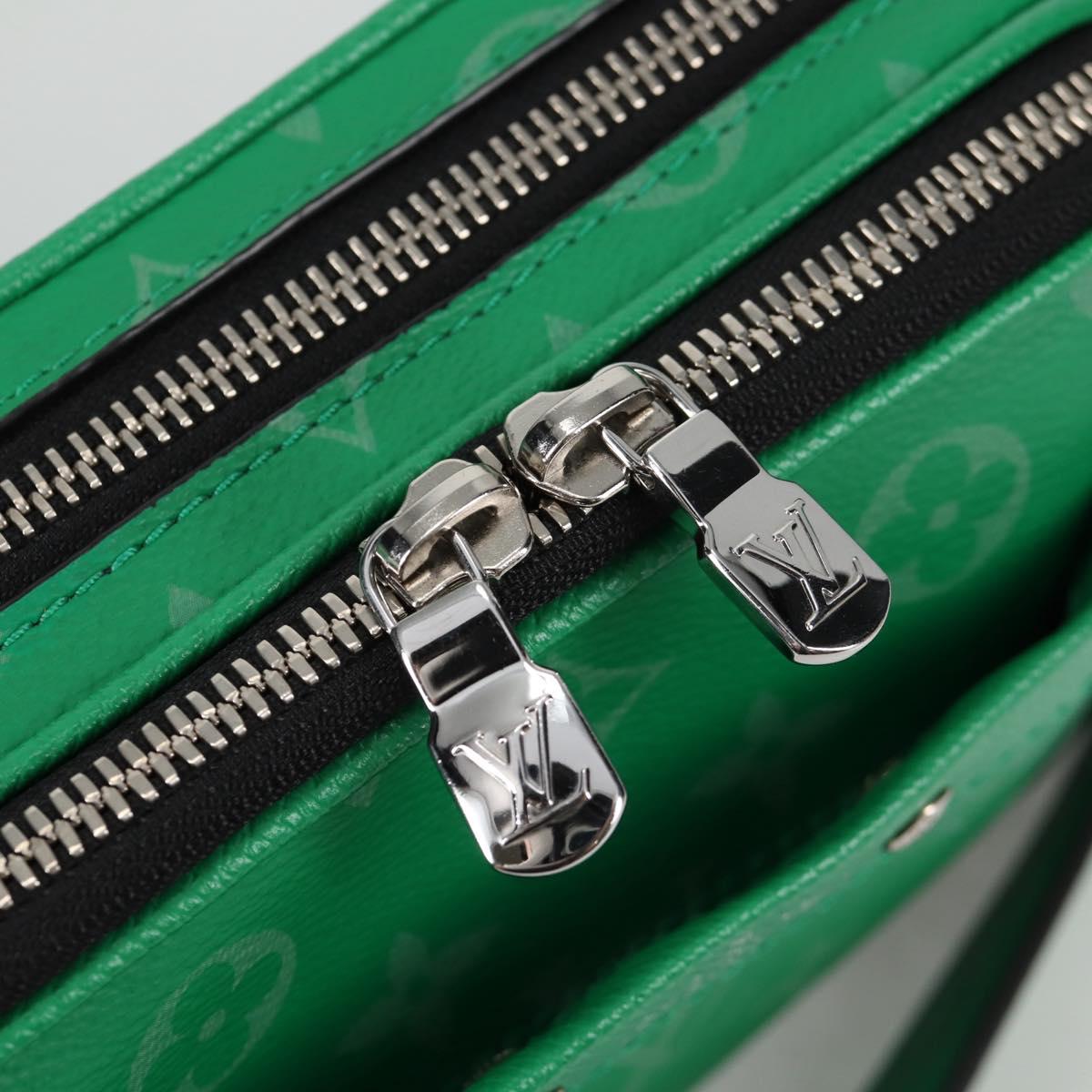 LOUIS VUITTON Taiga Lama Alpha Wearable Wallet NV Bag M30997 LV Auth 135292M