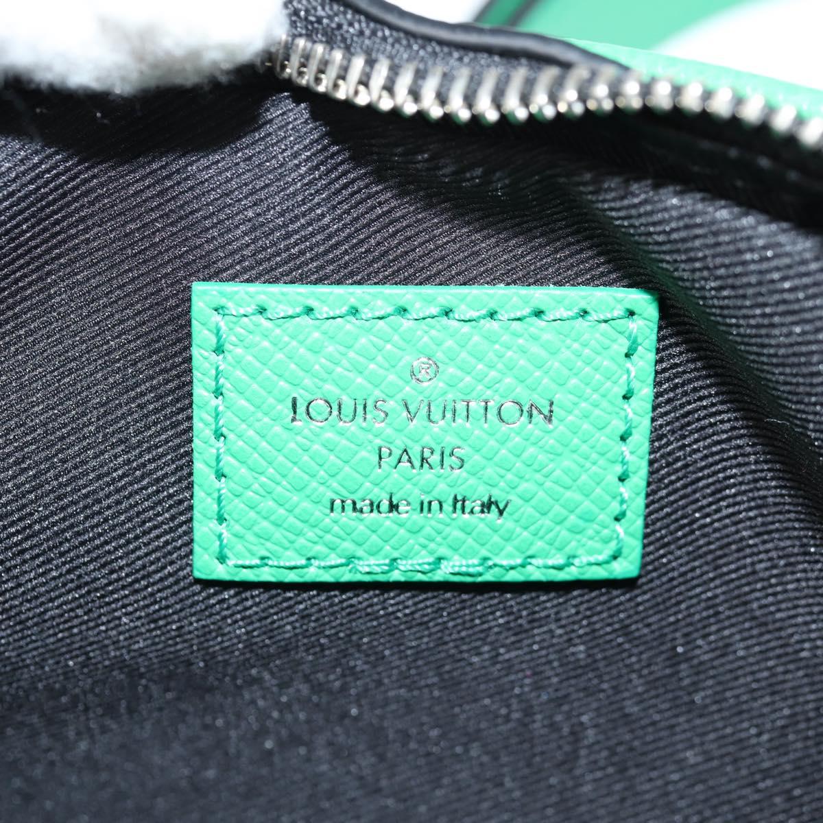 LOUIS VUITTON Taiga Lama Alpha Wearable Wallet NV Bag M30997 LV Auth 135292M