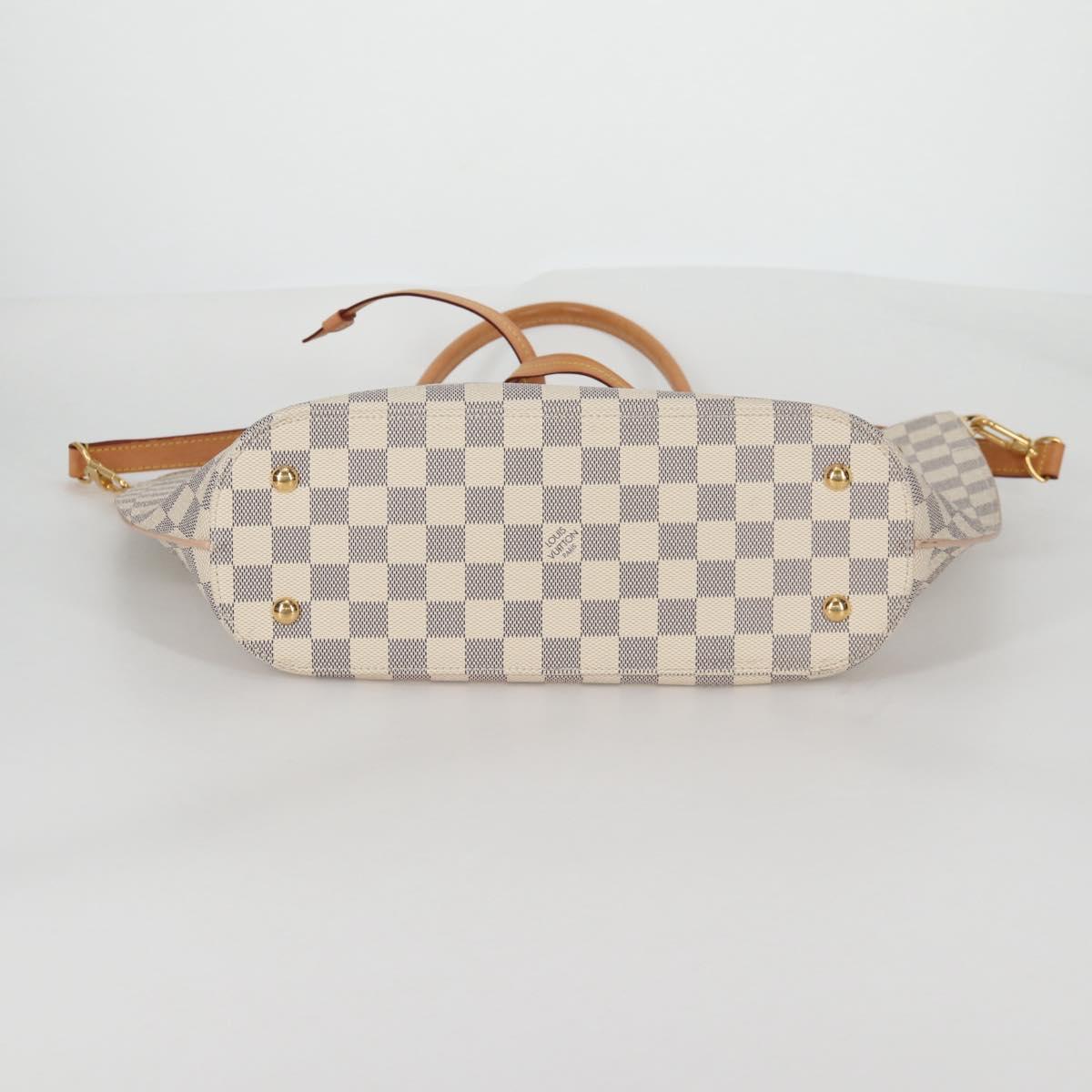 LOUIS VUITTON Damier Azur Giroratta Hand Bag N41579 LV Auth 135293M