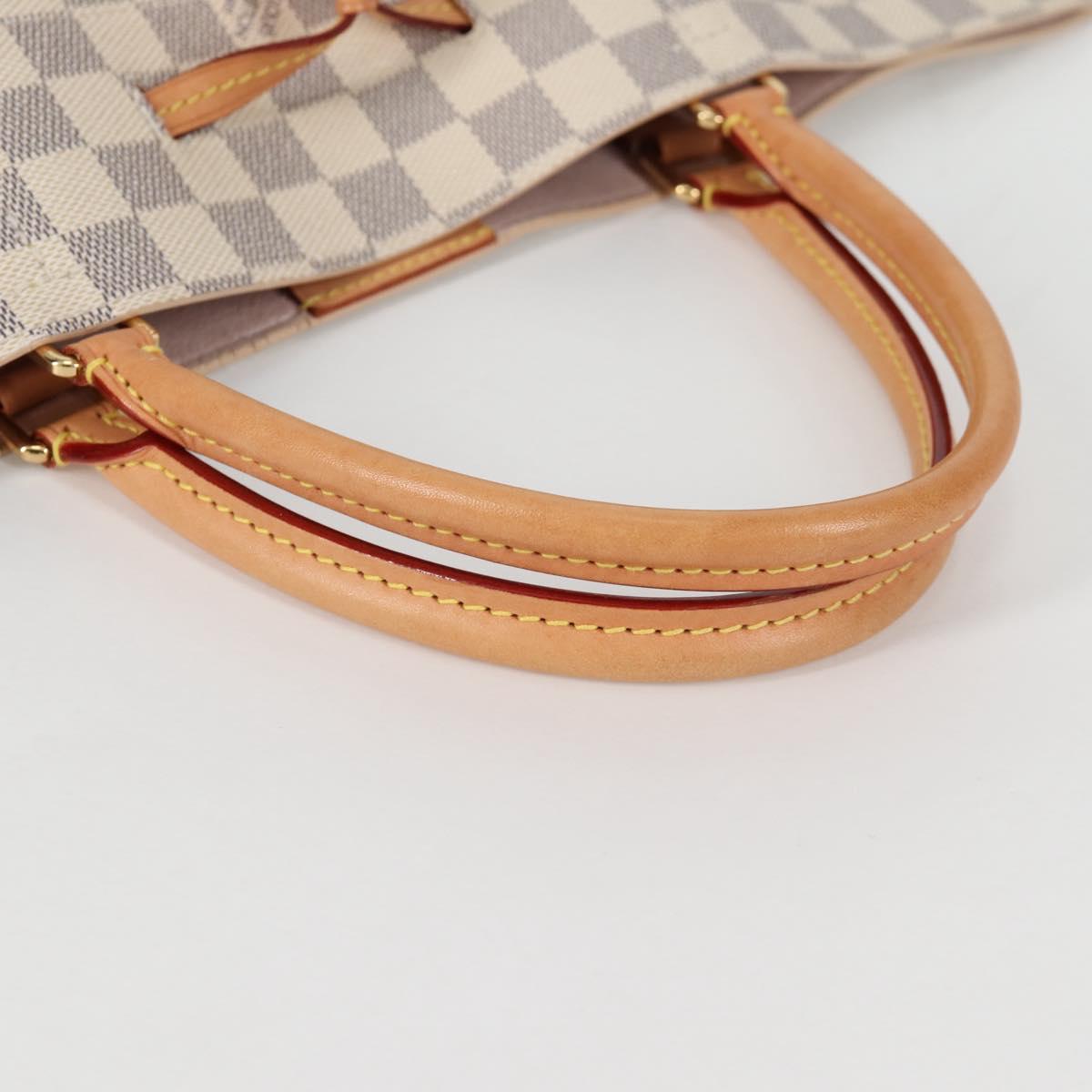 LOUIS VUITTON Damier Azur Giroratta Hand Bag N41579 LV Auth 135293M