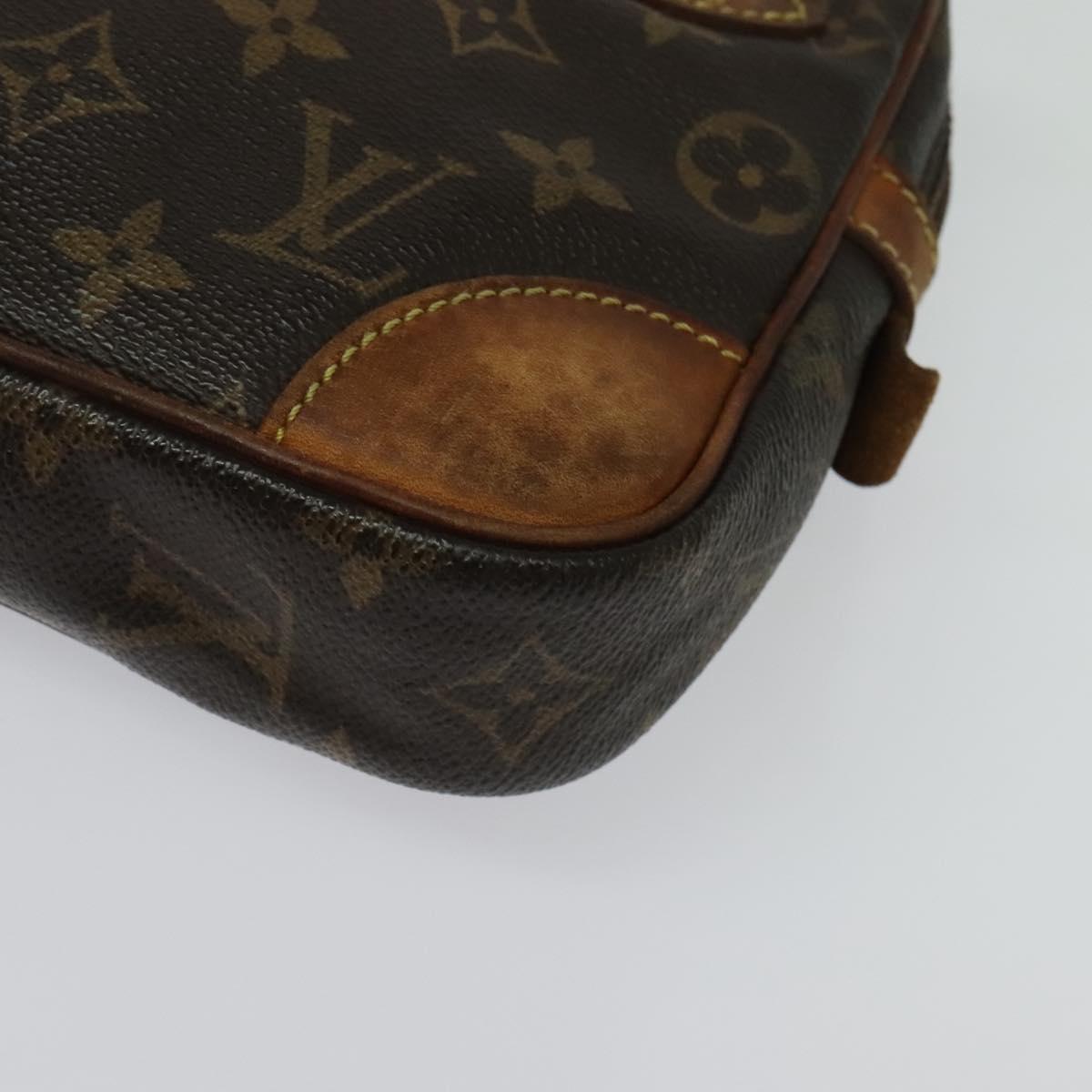 LOUIS VUITTON Monogram Marly Dragonne GM Clutch Bag M51825 LV Auth 135362