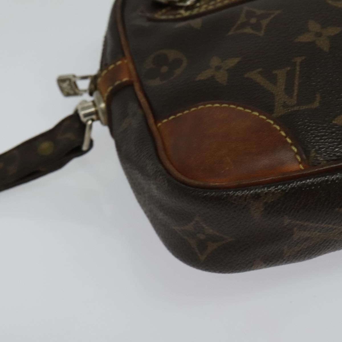 LOUIS VUITTON Monogram Marly Dragonne GM Clutch Bag M51825 LV Auth 135362